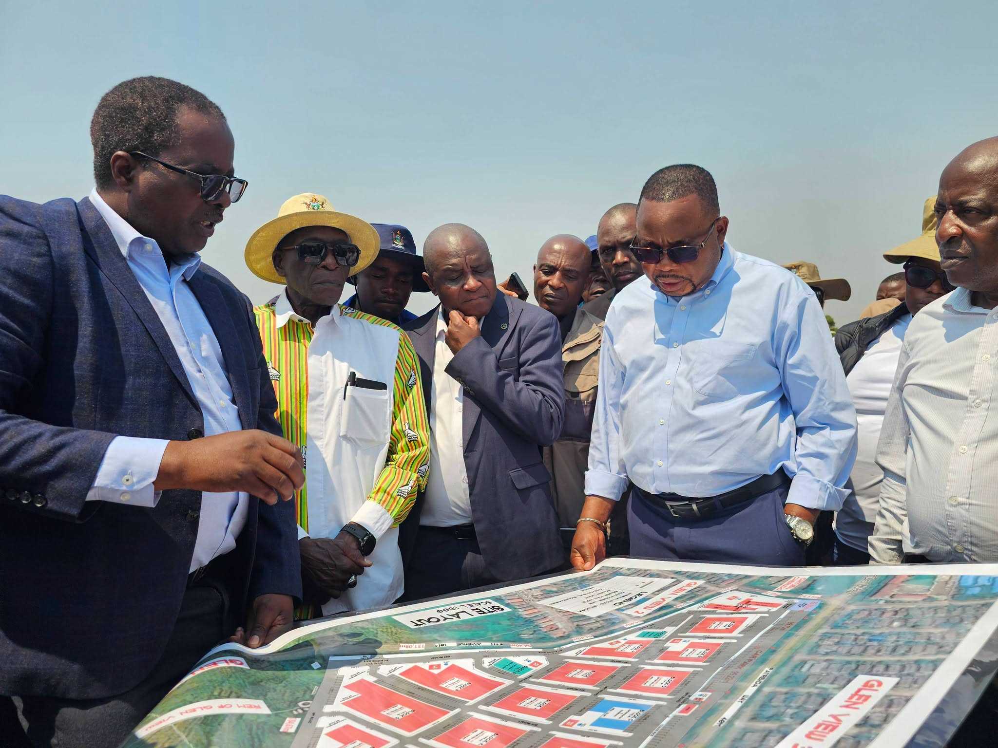 Ministers Tour Project Sites in Harare