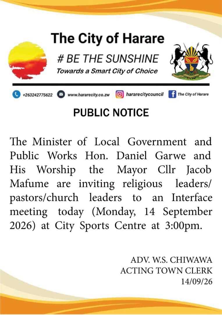 PUBLIC NOTICE