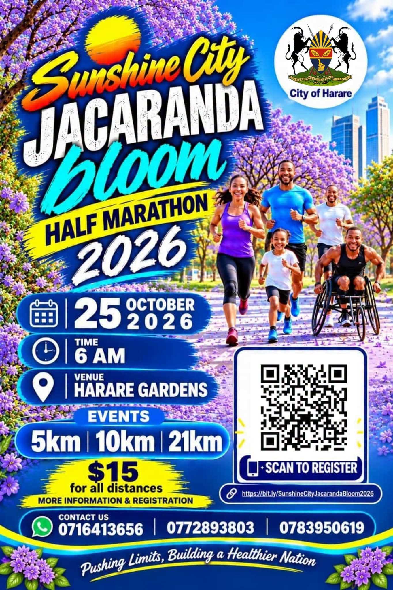 Sunshine City Jacaranda Bloom Half Marathon