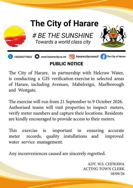 PUBLIC NOTICE