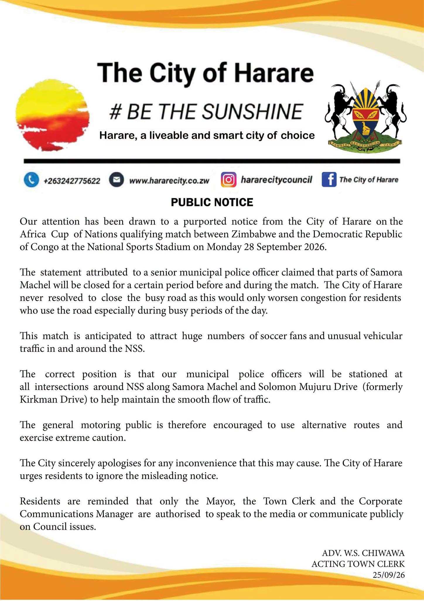 Public Notice